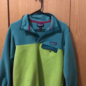 Green XS Patagonia Synchilla